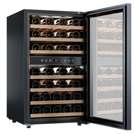 Винный шкаф Meyvel MV45-KBF2 двухзонный отдельностоящий